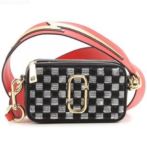 MARC JACOBS Snapshot Sequin Camera Bag